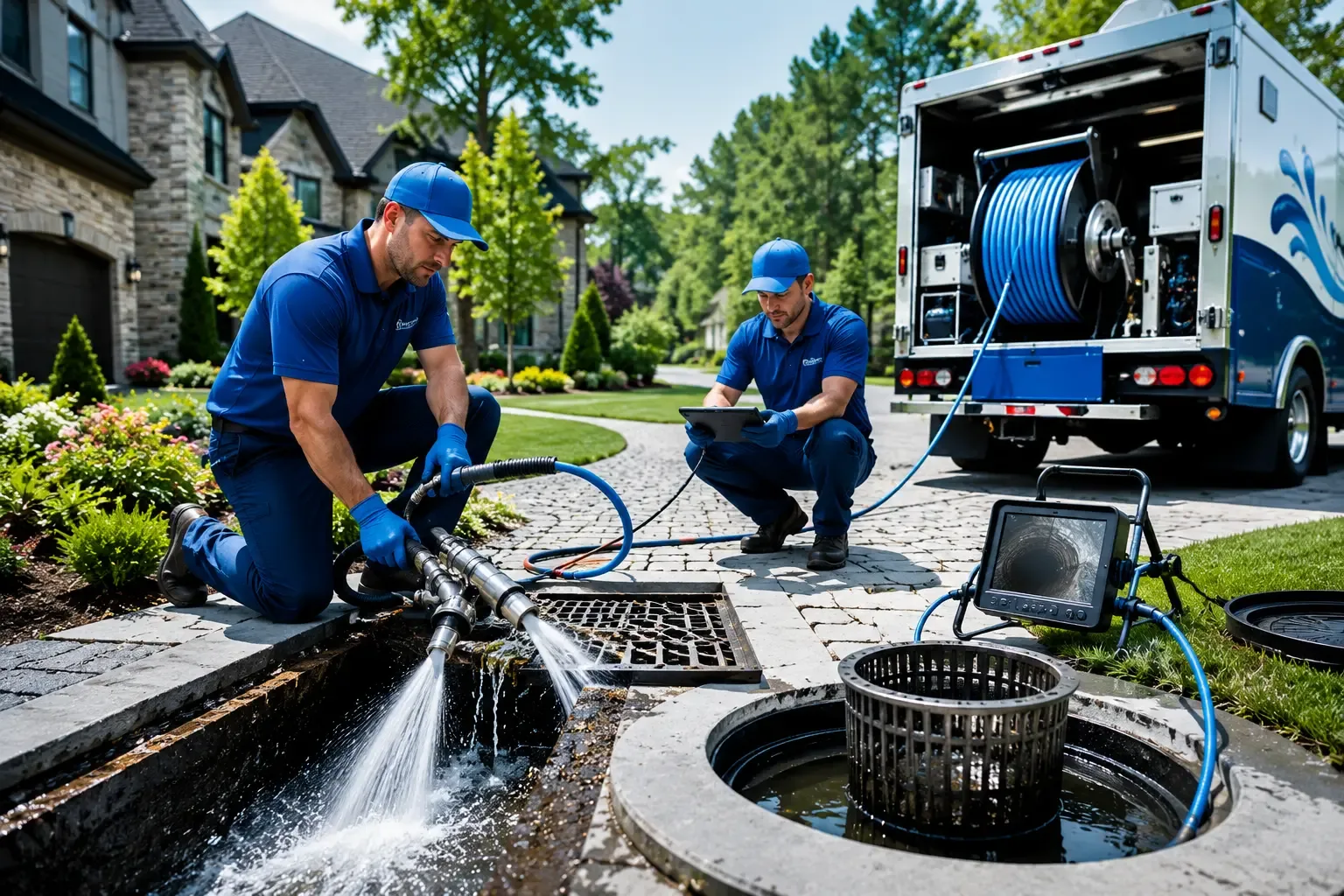 Local outdoor drain cleaning professionals in Mcdade, TX